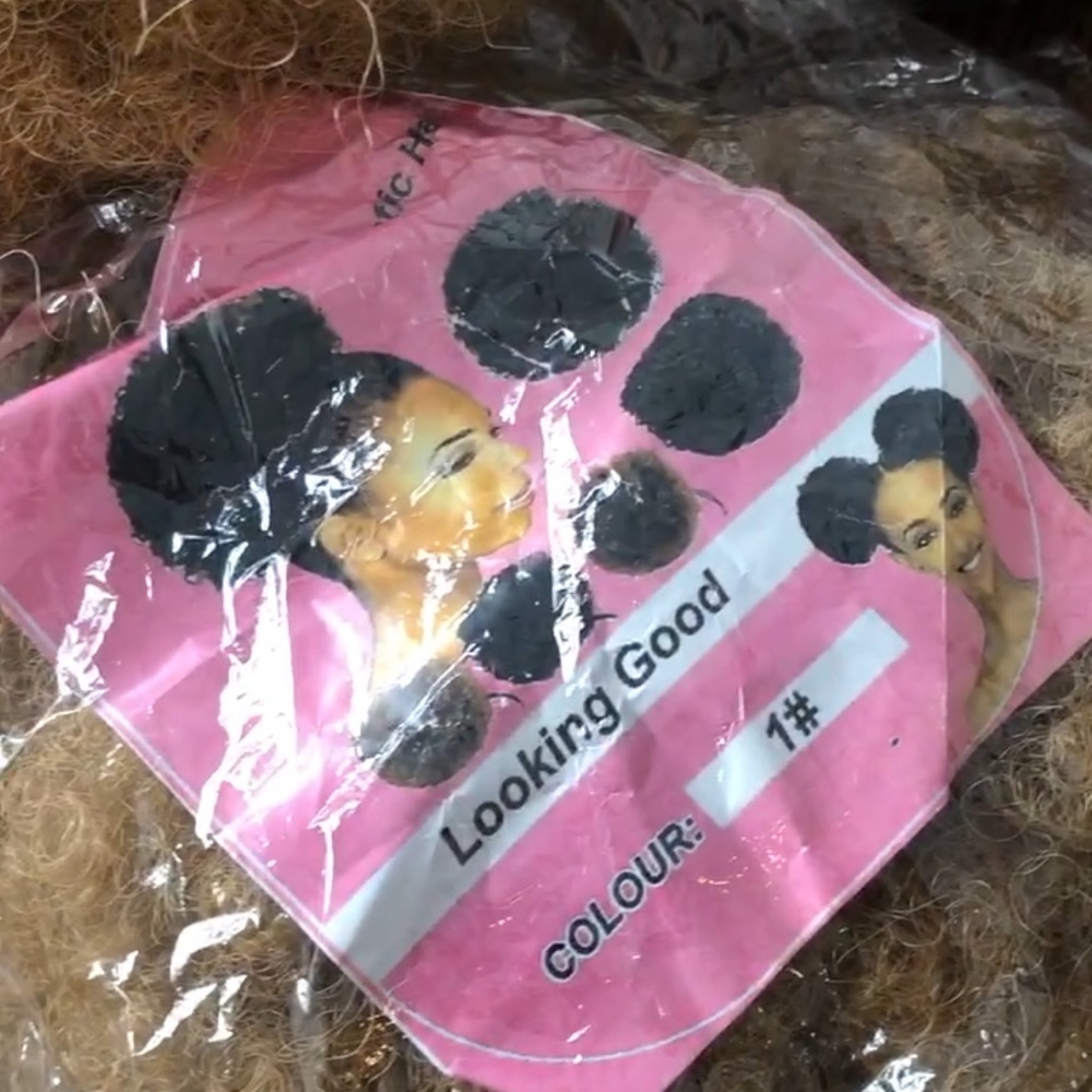 New synthetic instant pony Hair puff